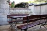 Ferienhaus Schlossblick - Terrasse